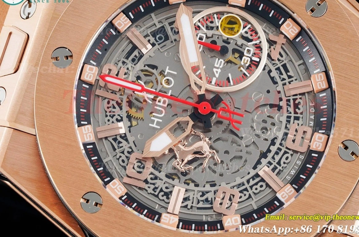 Edition YG 45mm Bang Big LE Ferrari HUB1241 Limited F1 HBF Unico 0329